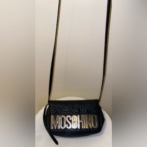 Moschino crossbody bag black